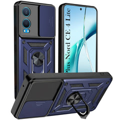 For OnePlus Nord CE 4 Lite Back Cover Case (Hybrid Dual Armor Polycarbonate)