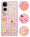 For Vivo Y400 Pro Back Cover Case (3D Cute Cartoons | Hard Back Side Soft | Matte Premium Finish | HD Printing)