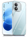 For Redmi Note 17 5G Back Cover Case Silicone (Clear Shockproof Case with Camera Protection | Soft and Flexible | Transparent)