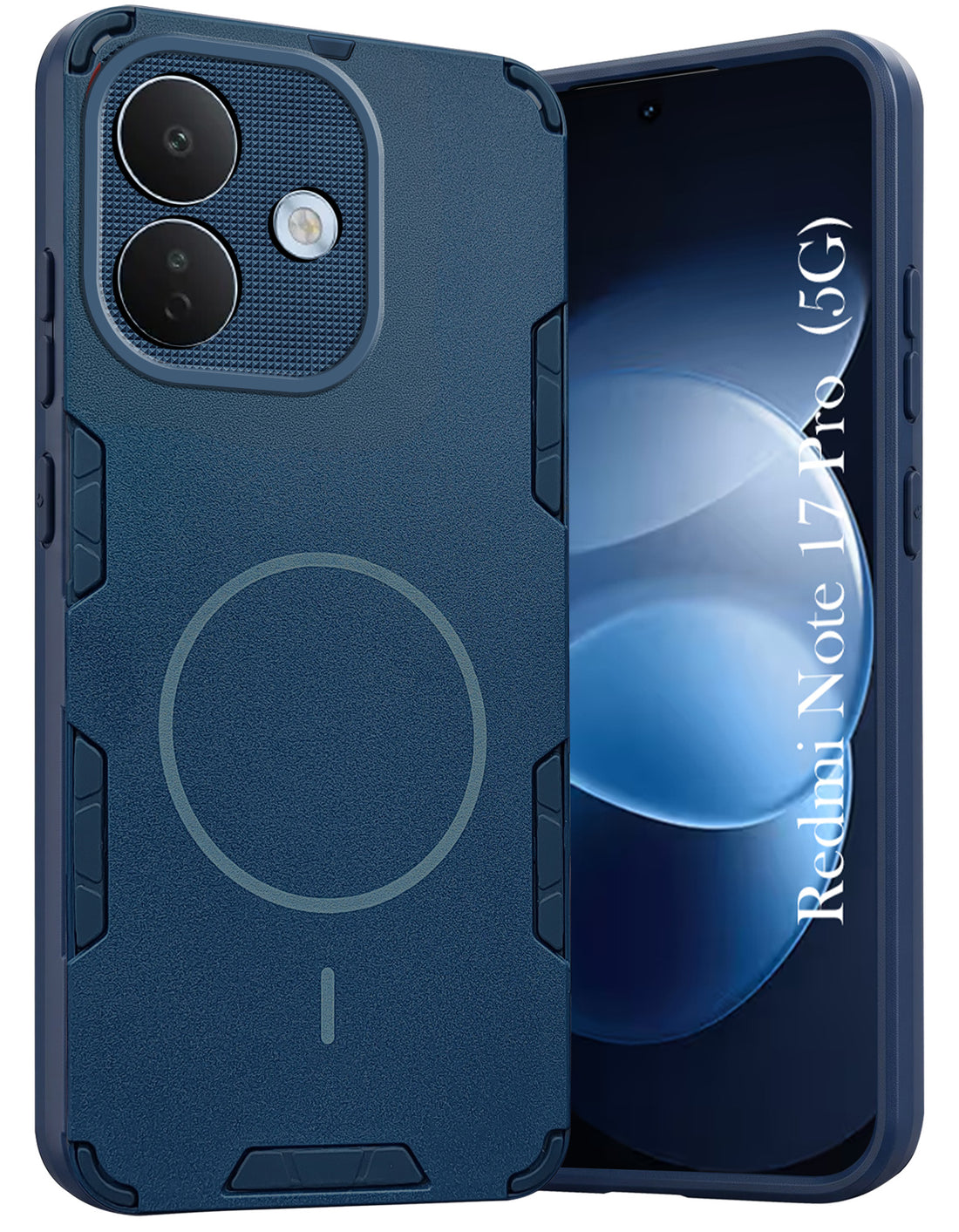 For Redmi Note 17 Pro 5G Back Cover Case (Slim Hybrid Armor | Shockproof Camera Protection | Rugged Dual Layer)