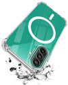 For Samsung Galaxy F70 Pro 5G Back Cover Shockproof Crystal-Clear (Magsafe Wireless Support | Drop & Camera Protection | Hard Polycarbonate)