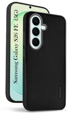 For Samsung Galaxy S26 FE Back Cover Case Rubberised (Textured Grip Design| Micro-Fiber Cloth Inside | Slim and Light Weight | Soft Touch and Feel)