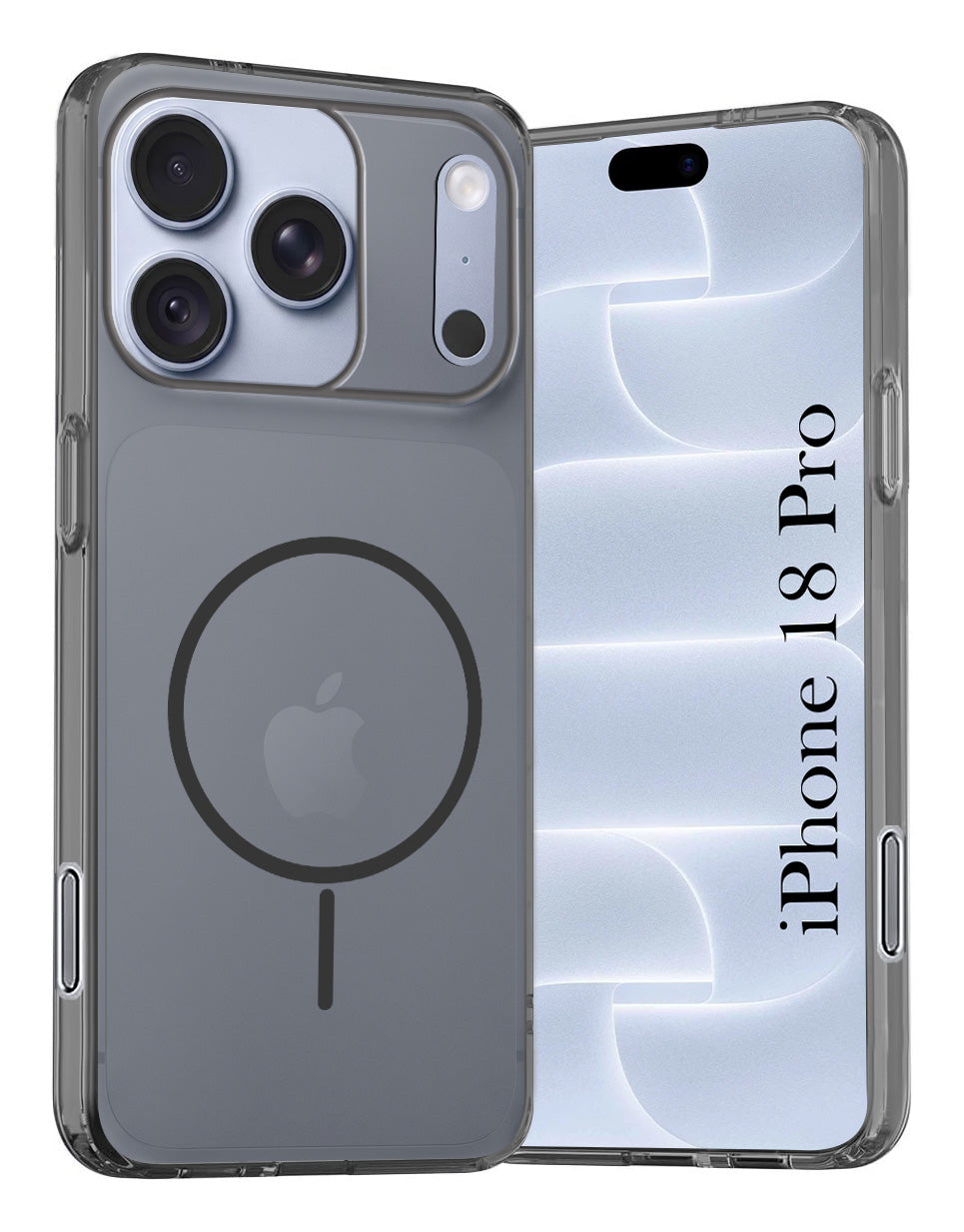 For Apple iPhone 18 Pro Back Cover Case Silicone (Slim Paper Thin | Camera Protection Bump | Minimalist Professional | Soft Flexible)