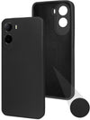 For Redmi A7 Pro 4G|5G Back Cover Case (Matte Finish Silicone with Inside Fiber cloth)