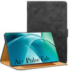 For Ai+ Pulse Tab 10.95 Inch Flip Cover Folio Cover (PU Leather | Multi-Angle Smart Stand | Card Storage Slots | Silicone Back Pouch)
