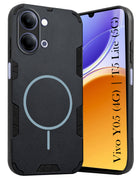 For Vivo Y05 (4G) | Vivo T5 Lite (5G)  Back Cover Case (Slim Hybrid Armor | Shockproof Camera Protection | Rugged Dual Layer)