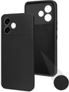 For Oppo F33 Pro 5G Back Cover Case (Matte Finish Silicone with Inside Fiber cloth)
