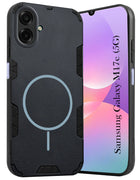 For Samsung Galaxy M17e Back Cover Case (Slim Hybrid Armor | Shockproof Camera Protection | Rugged Dual Layer)