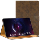 For Lenovo Legion Tab TB320 8.8 Inch Flip Cover Folio Cover (PU Leather | Multi-Angle Smart Stand | Card Storage Slots | Silicone Back Pouch)