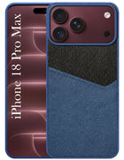 For Apple iPhone 18 Pro Max Back Cover Case (Dual PU Leather Stitch | Professional Minimalist | Soft and Flexible)