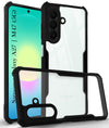 For Samsung Galaxy A27 5G | Samsung Galaxy M47 5G Back Cover Case Hybrid (Shockproof with Polycarbonate Clear Panel | Professional Black) (Copy)