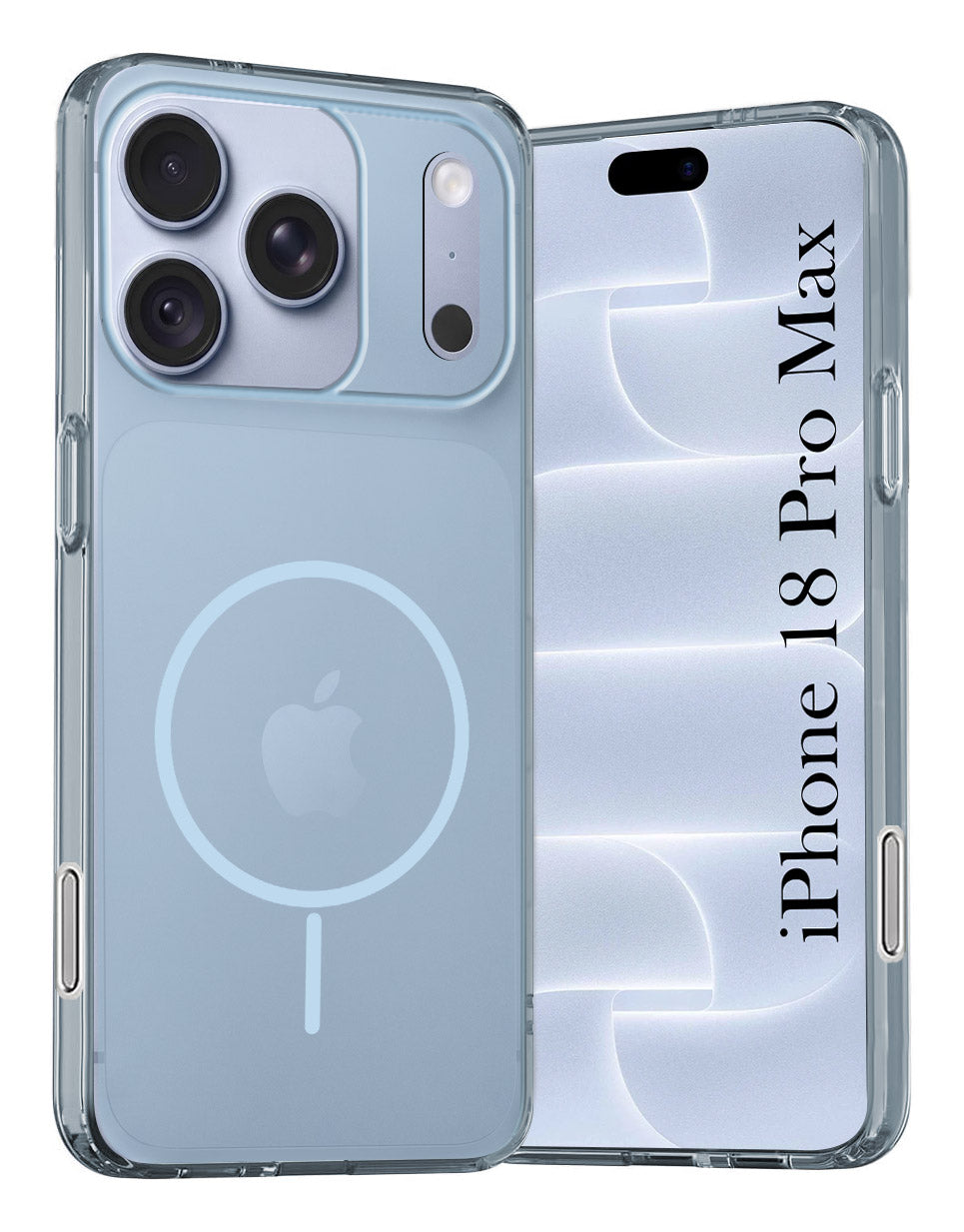 For Apple iPhone 18 Pro Max Back Cover Case Silicone (Slim Paper Thin | Camera Protection Bump | Minimalist Professional | Soft Flexible)