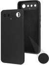 For Realme 16 Back Cover Case (Matte Finish Silicone with Inside Fiber cloth)