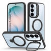 For Samsung Galaxy S26 5G Back Cover Case Crystal (Lifetime Anti Yellow | Magnetic Ring Stand | Camera Lens Protection | MagSafe Compatible)