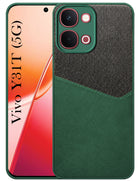 For Vivo Y31T 5G Back Cover Case (Dual PU Leather Stitch | Professional Minimalist | Soft and Flexible)