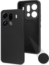 For Oppo Find X9 Pro Back Cover Case (Matte Finish Silicone with Inside Fiber cloth) (Copy)