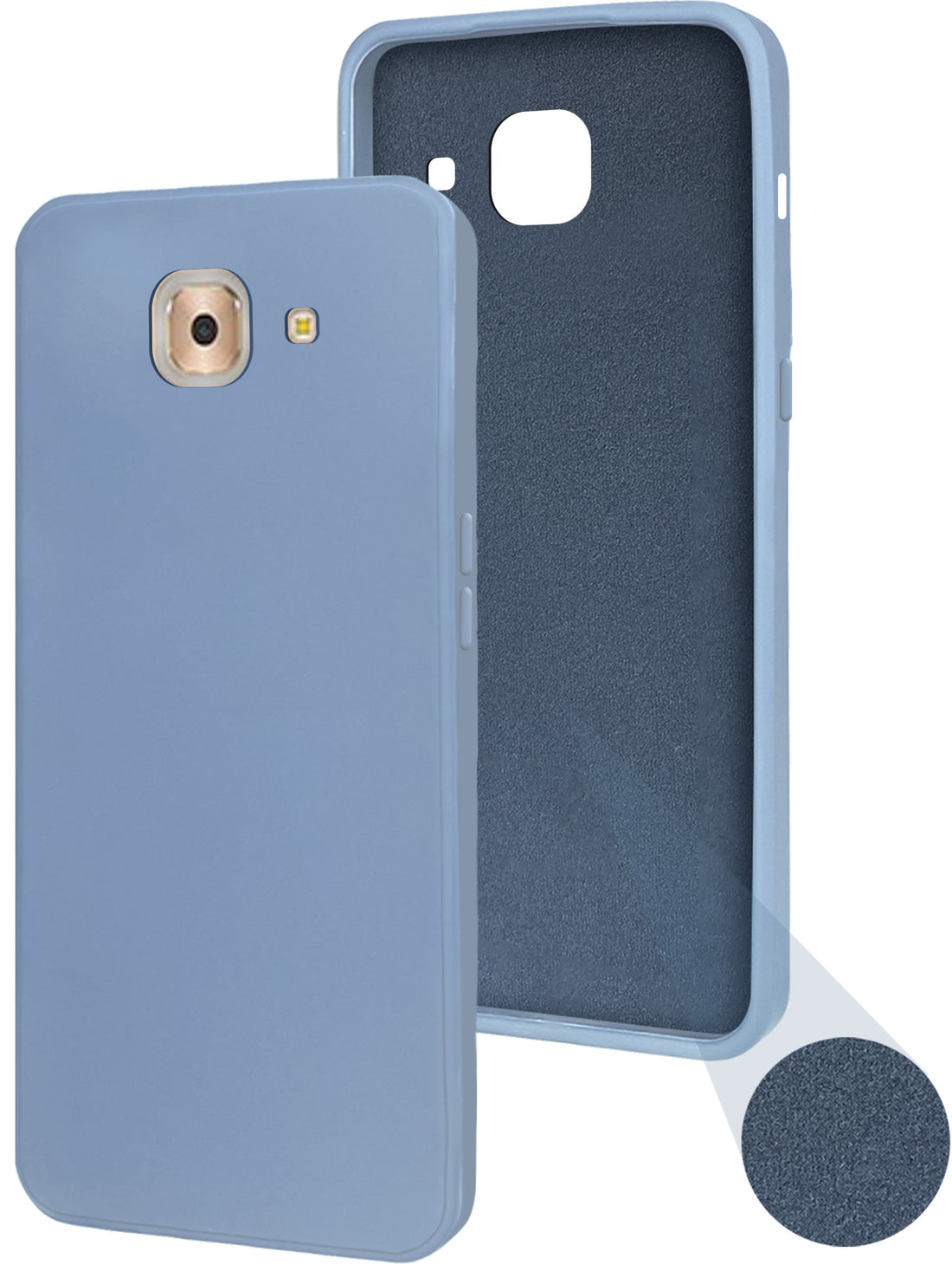 For Samsung Galaxy J7 Max Back Cover Case (Hard Crystal Clear | Shockproof Bumpers)