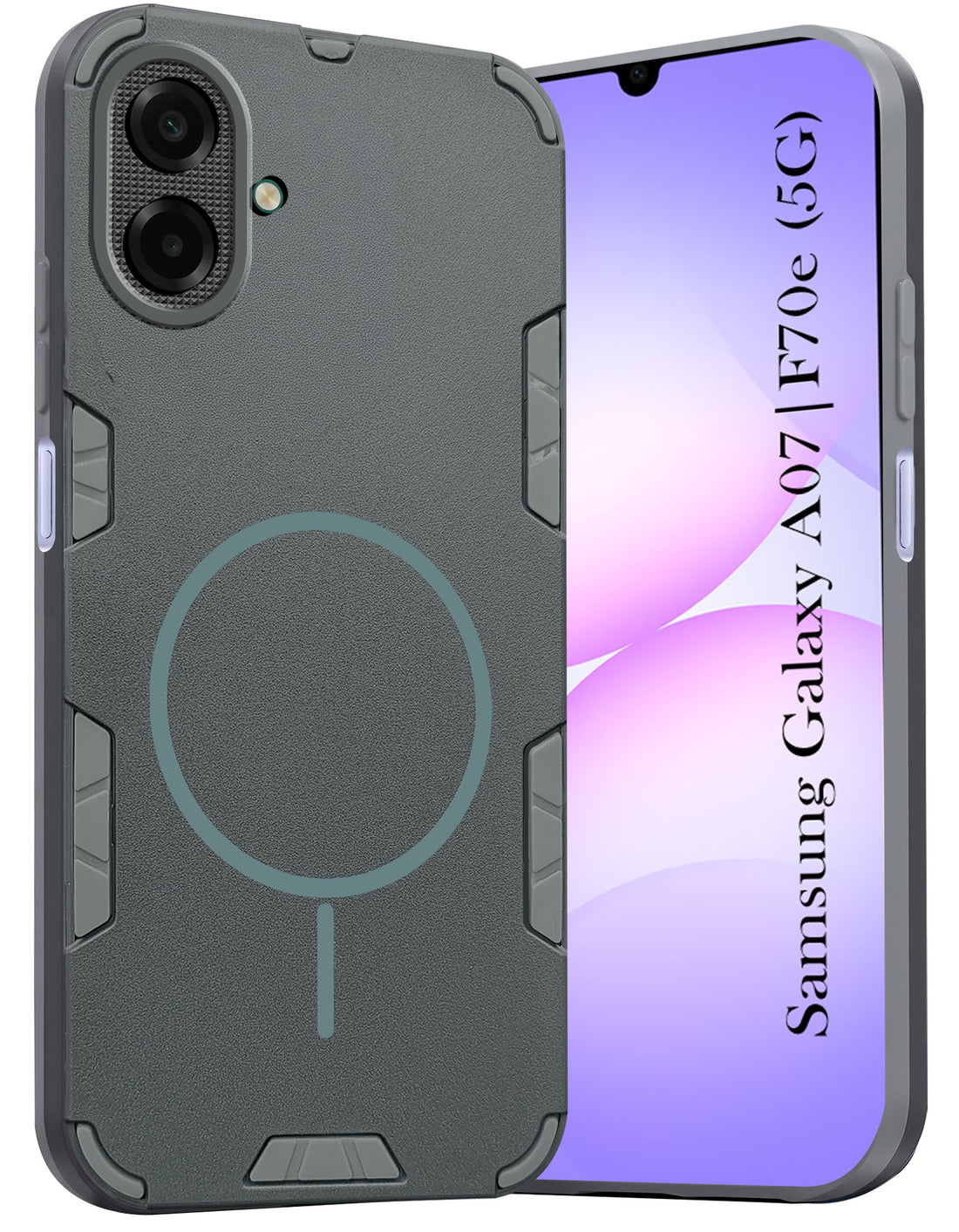 For Samsung Galaxy A07 5G | F70e 5G (Slim Hybrid Armor | Shockproof Camera Protection | Rugged Dual Layer)Back Cover Case (Slim Hybrid Armor | Shockproof Camera Protection | Rugged Dual Layer)
