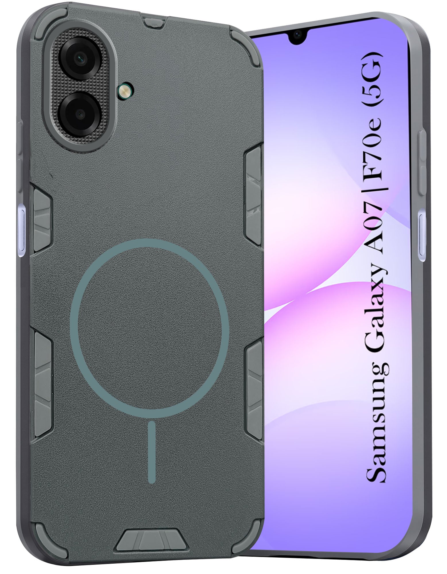For Samsung Galaxy A07 5G | F70e 5G (Slim Hybrid Armor | Shockproof Camera Protection | Rugged Dual Layer)Back Cover Case (Slim Hybrid Armor | Shockproof Camera Protection | Rugged Dual Layer)