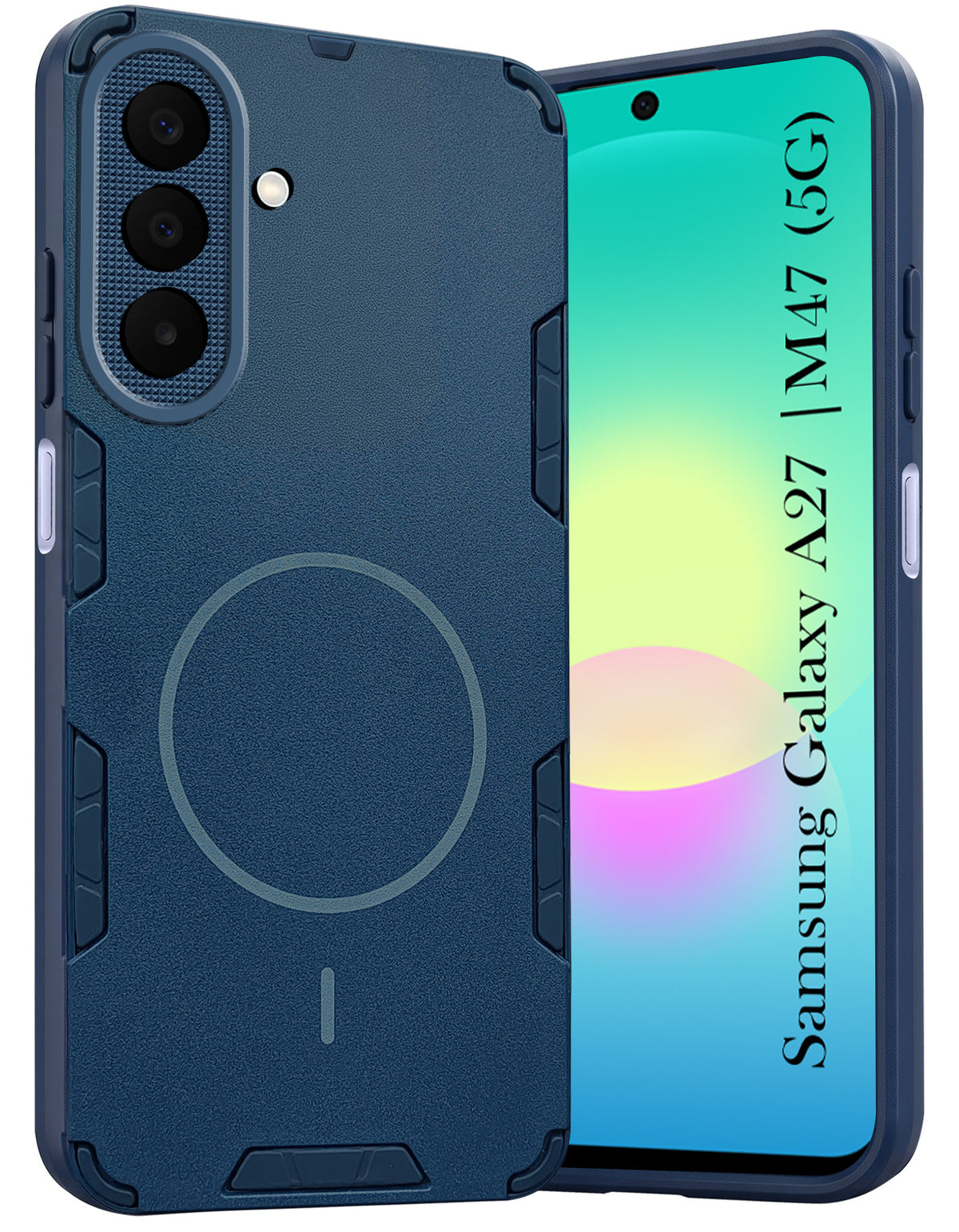 For Samsung Galaxy A27 5G | Galaxy M47 5G Back Cover Case (Slim Hybrid Armor | Shockproof Camera Protection | Rugged Dual Layer)