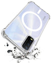 For Vivo Y20A | Y20T | Y20G Back Cover Shockproof Crystal-Clear (Magsafe Wireless Support | Drop & Camera Protection | Hard Polycarbonate)