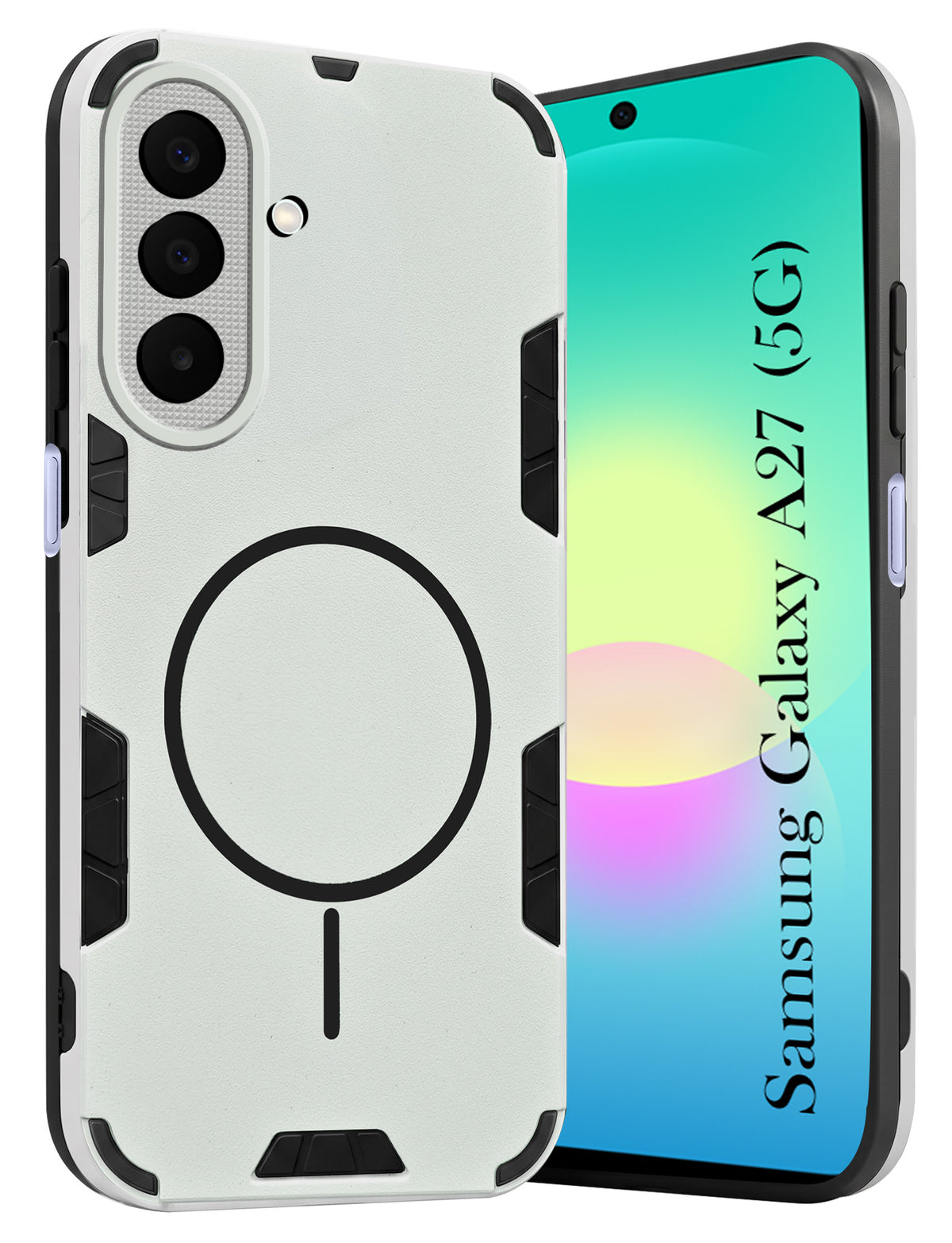 For Samsung Galaxy A27 5G | Galaxy M47 5G Back Cover Case (Slim Hybrid Armor | Shockproof Camera Protection | Rugged Dual Layer)