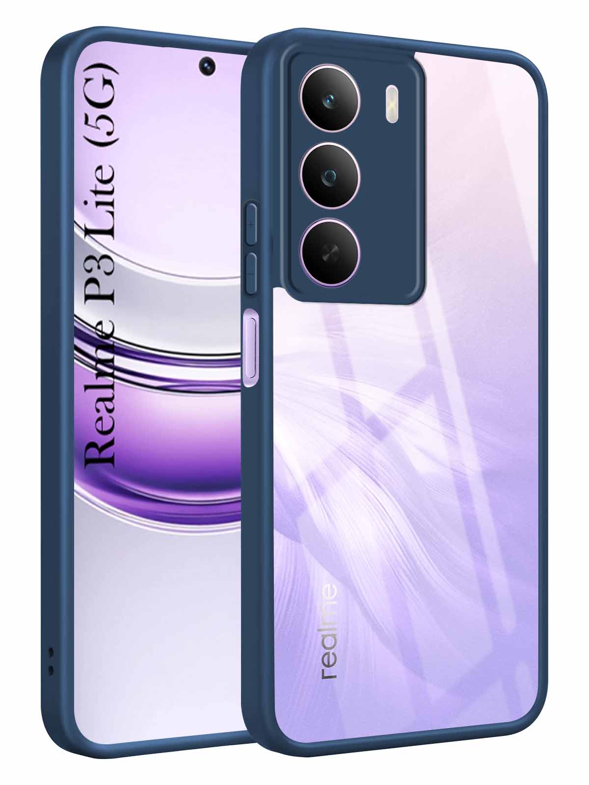 For Realme P3 lite Back Cover Case Ultra-Hybrid (Lifetime Anti Yellow | Anti Scratch | Crystal Clear Shockproof)