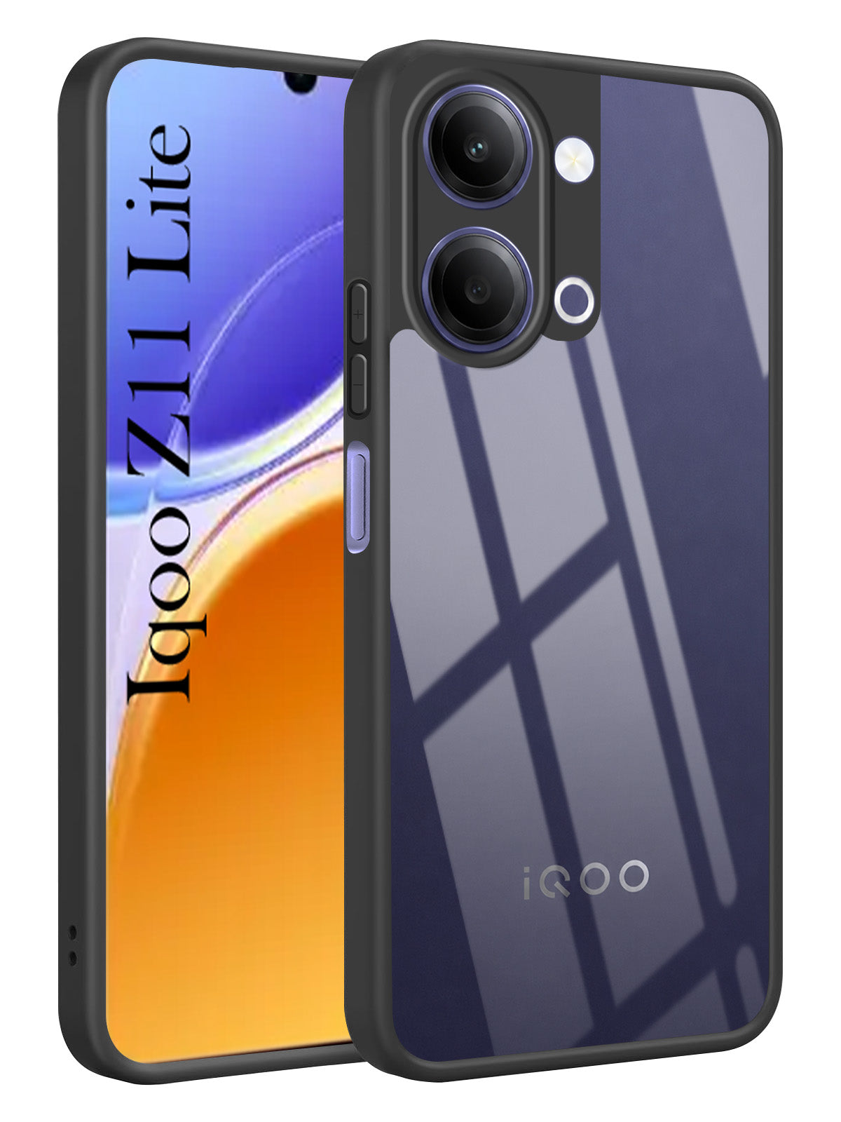 For Vivo iQOO Z11 Lite Back Cover Case Ultra-Hybrid (Lifetime Anti Yellow | Anti Scratch | Crystal Clear Shockproof)