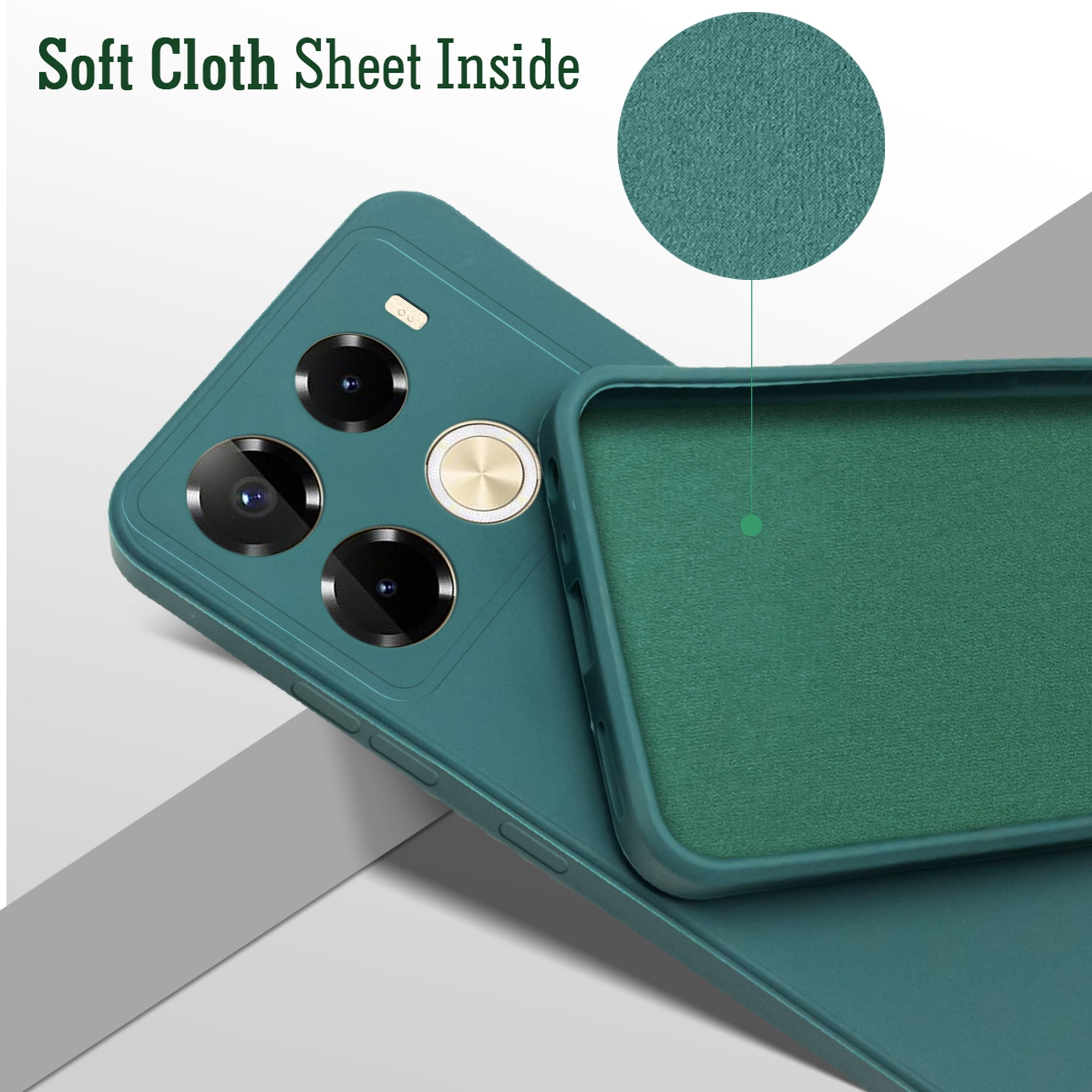 For Infinix Note 40 Pro 4G | Infinix Note 40 Pro Plus Back Cover ( Silicone Clear Shockproof Case with Camera Protection | Soft and Flexible | Transparent)