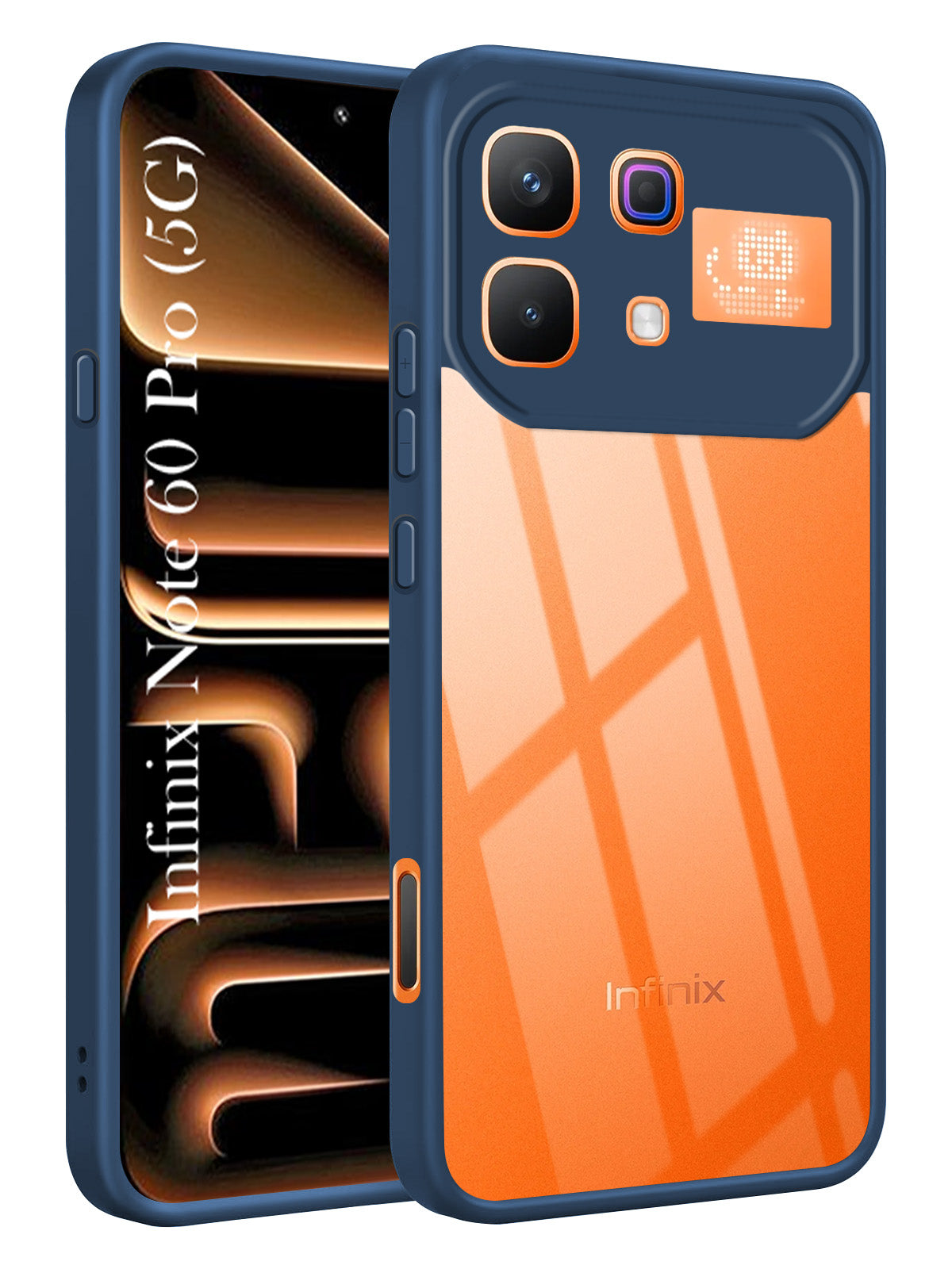For Infinix Note 60 Pro 5G Back Cover Case Ultra-Hybrid (Lifetime Anti Yellow | Anti Scratch | Crystal Clear Shockproof)