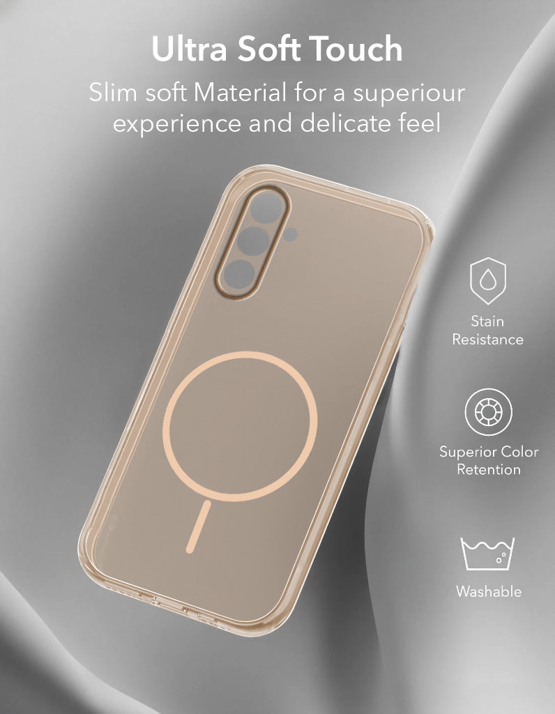 for Samsung Galaxy A14 4G | 5G Back Cover Case Silicone (Slim Paper Thin | Camera Protection Bump | Minimalist Professional | Soft Flexible)