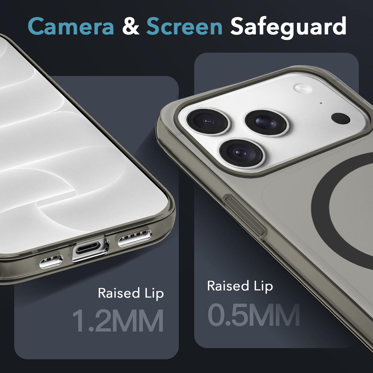 For Apple iPhone 18 Pro Back Cover Case (Frosted Matte Feel | MagSafe Compatible Wireless Charging)