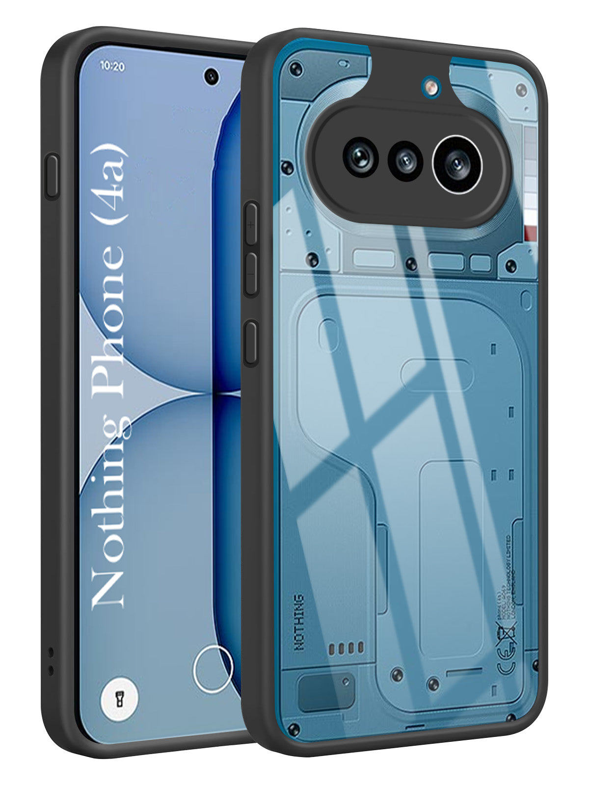For Nothing Phone 4A 5G  Back Cover Case Ultra-Hybrid (Lifetime Anti Yellow | Anti Scratch | Crystal Clear Shockproof)