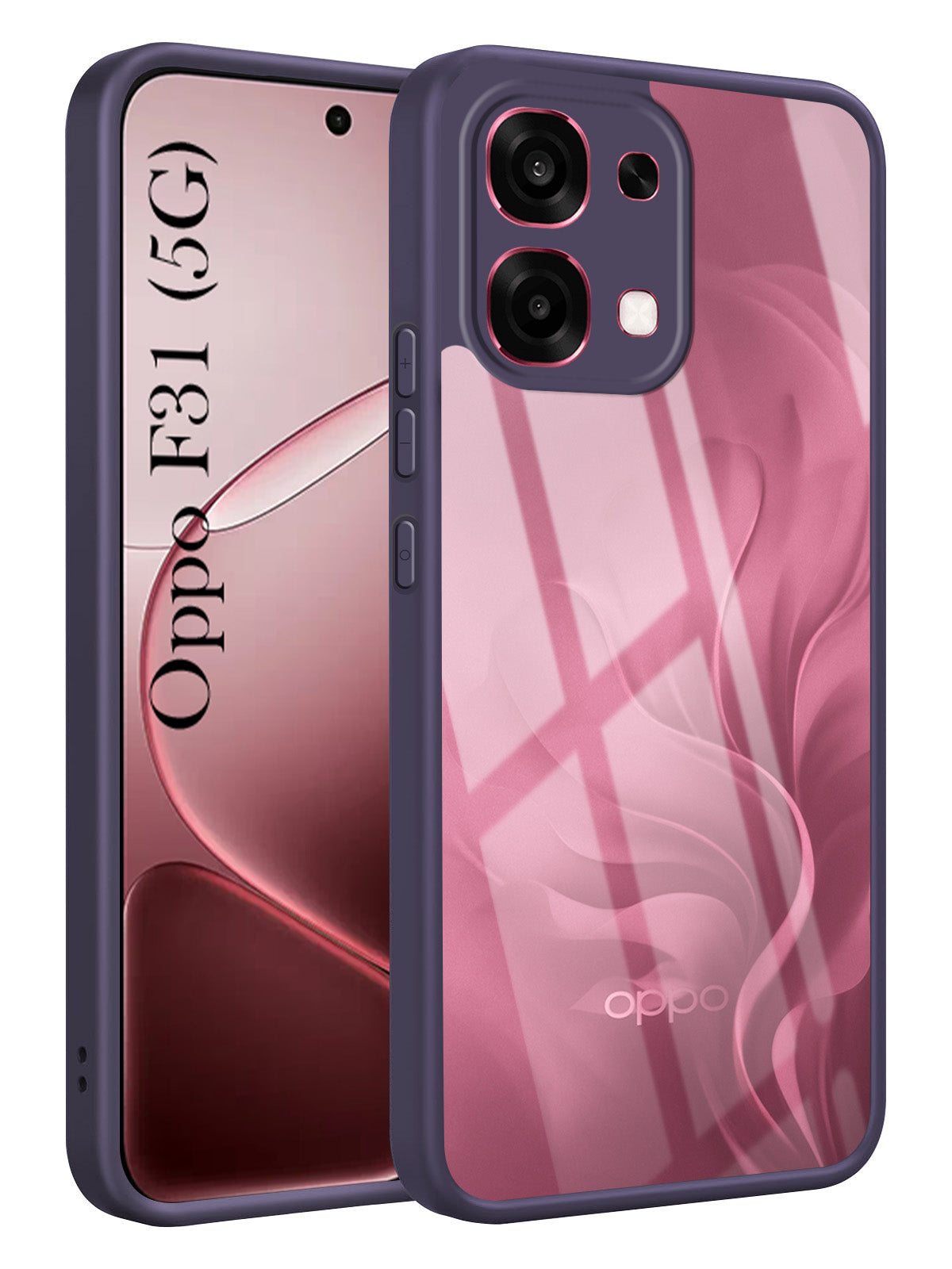 For Oppo F31 Back Cover Case Ultra-Hybrid (Lifetime Anti Yellow | Anti Scratch | Crystal Clear Shockproof)