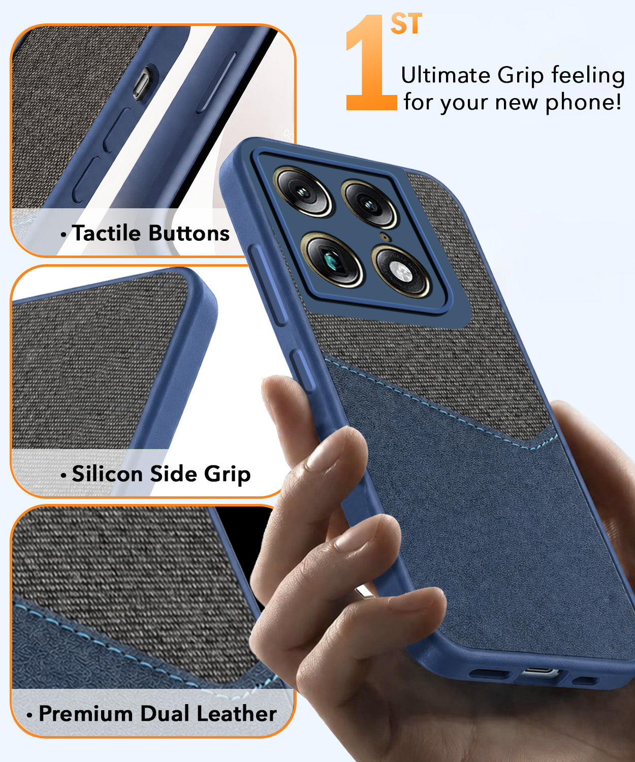 For Motorola Moto Signature 5G Back Cover Case (Dual PU Leather Stitch | Professional Minimalist | Soft and Flexible)