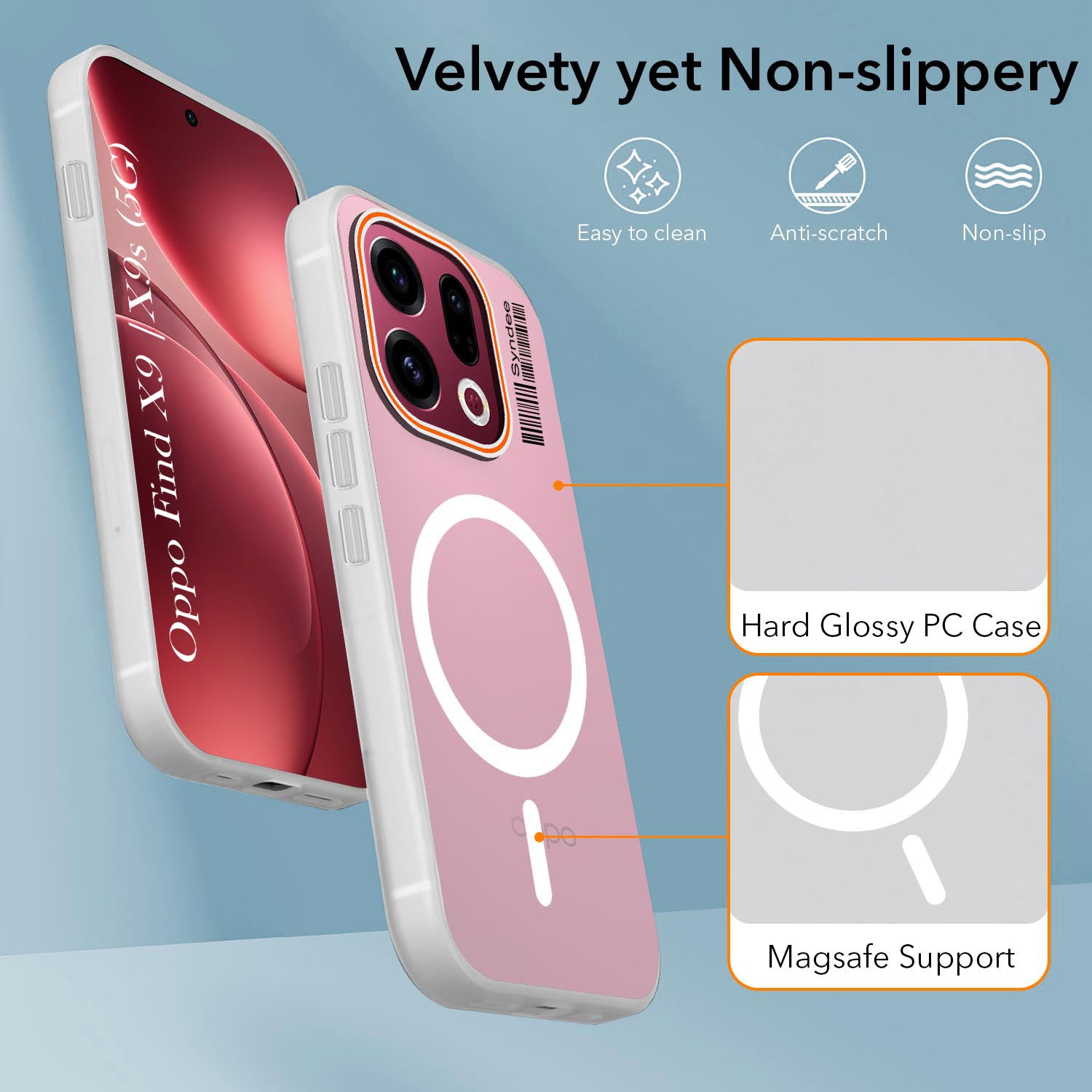 For Oppo Find X9 | Oppo Find X9s Back Cover Case (Soft Touch | Camera Bump Protection | MagSafe Compatible | Matte Finish)