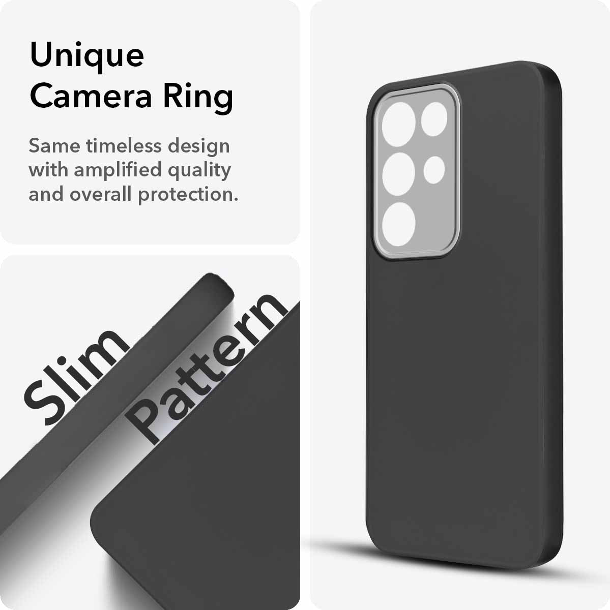 For Realme C85 5G | Realme Narzo 90x Back Cover Case Matte Silicone  (Dual Colour |Full Camera Protection | Sleek and Professional) "