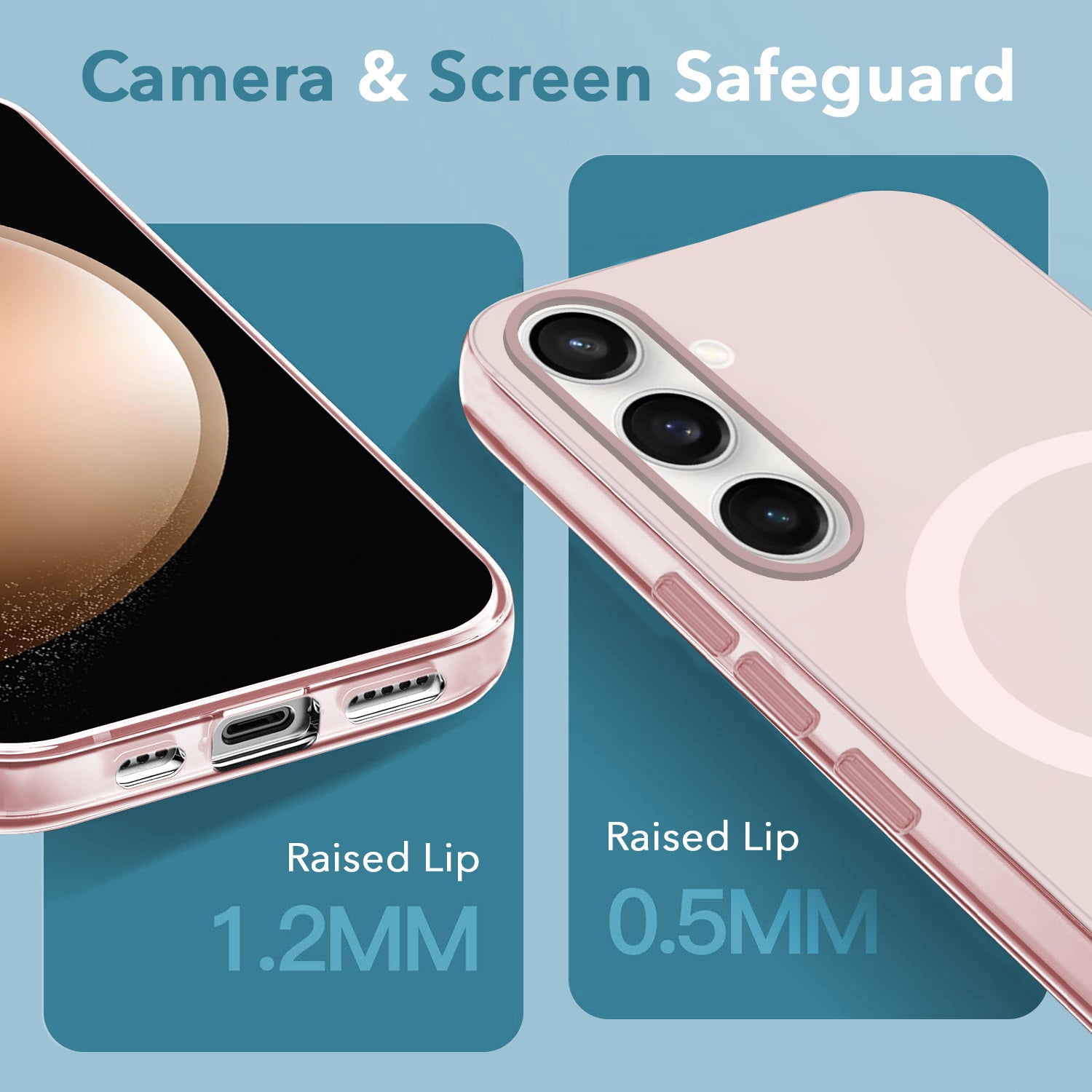 For Samsung Galaxy S23 FE 5G Back Cover Case (Frosted Matte Feel | MagSafe Compatible Wireless Charging | Polycarbonate Material)