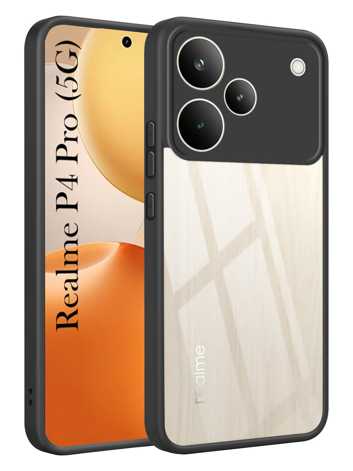 For Realme P4 Pro Back Cover Case Ultra-Hybrid (Lifetime Anti Yellow | Anti Scratch | Crystal Clear Shockproof)