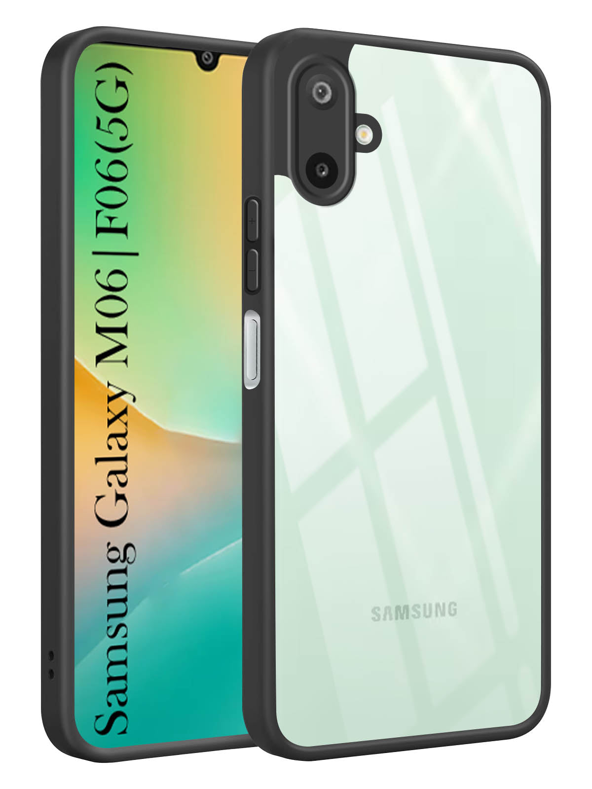 For Samsung Galaxy F06 | Samsung Galaxy M06 Back Cover Case (Lifetime Anti Yellow | Anti Scratch | Crystal Clear Shockproof)