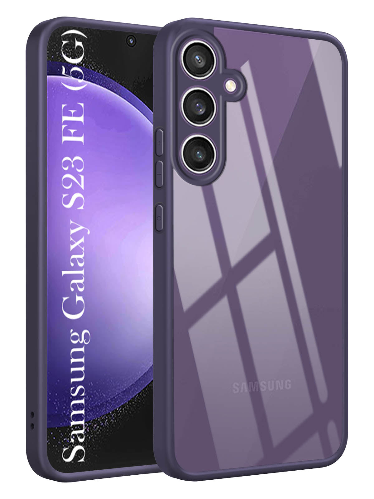 For Samsung Galaxy S23 FE 5G Back Cover Case (Lifetime Anti Yellow | Anti Scratch | Crystal Clear Shockproof)