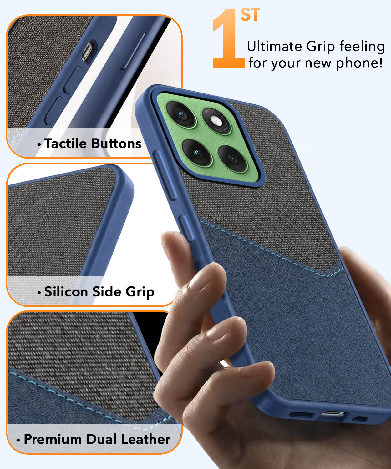 For Motorola Moto Edge 60 Back Cover Case (Dual PU Leather Stitch | Professional Minimalist | Soft and Flexible)
