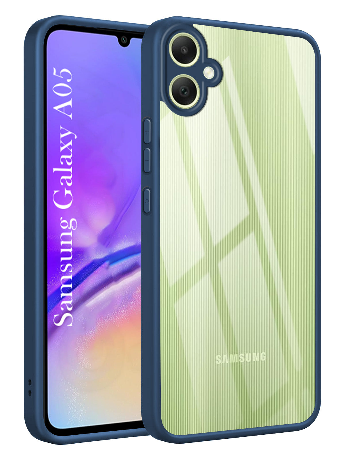 For Samsung Galaxy A05 Back Cover Case Ultra-Hybrid (Lifetime Anti Yellow | Anti Scratch | Crystal Clear Shockproof)