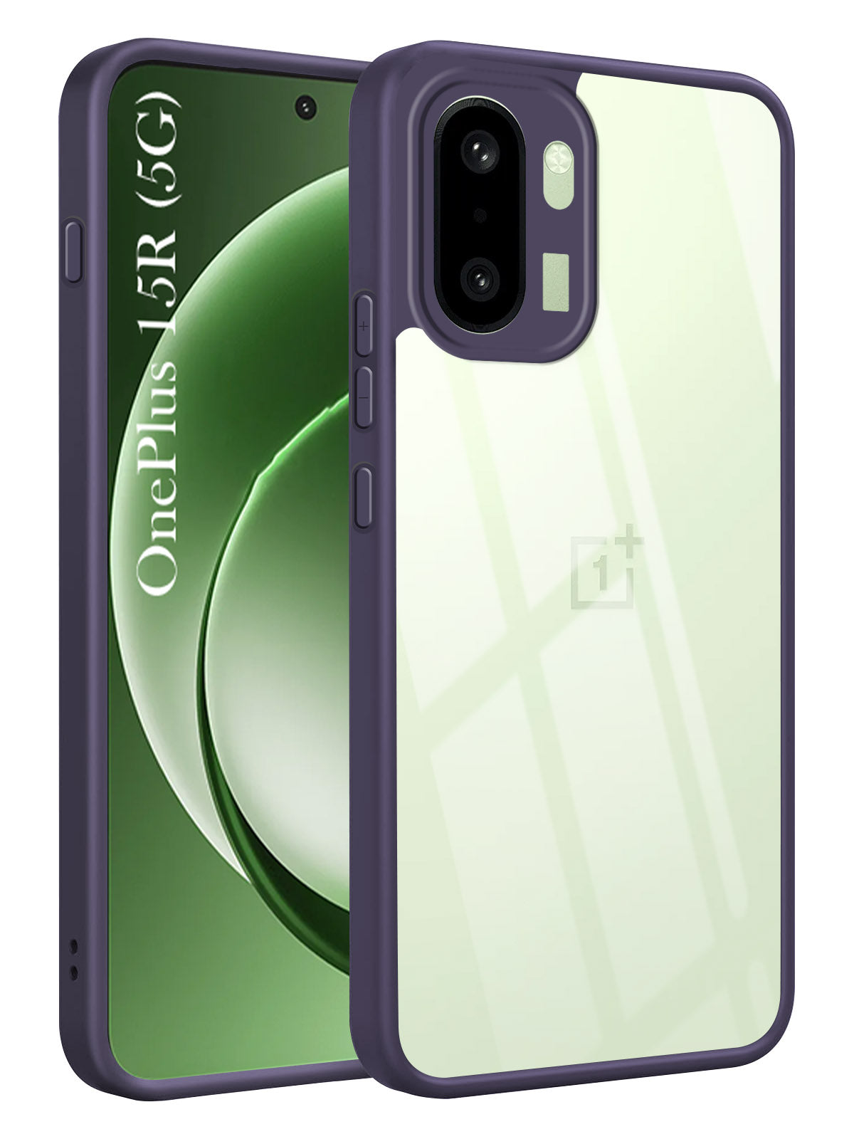 For OnePlus 15R Back Cover Case Ultra-Hybrid (Lifetime Anti Yellow | Anti Scratch | Crystal Clear Shockproof)