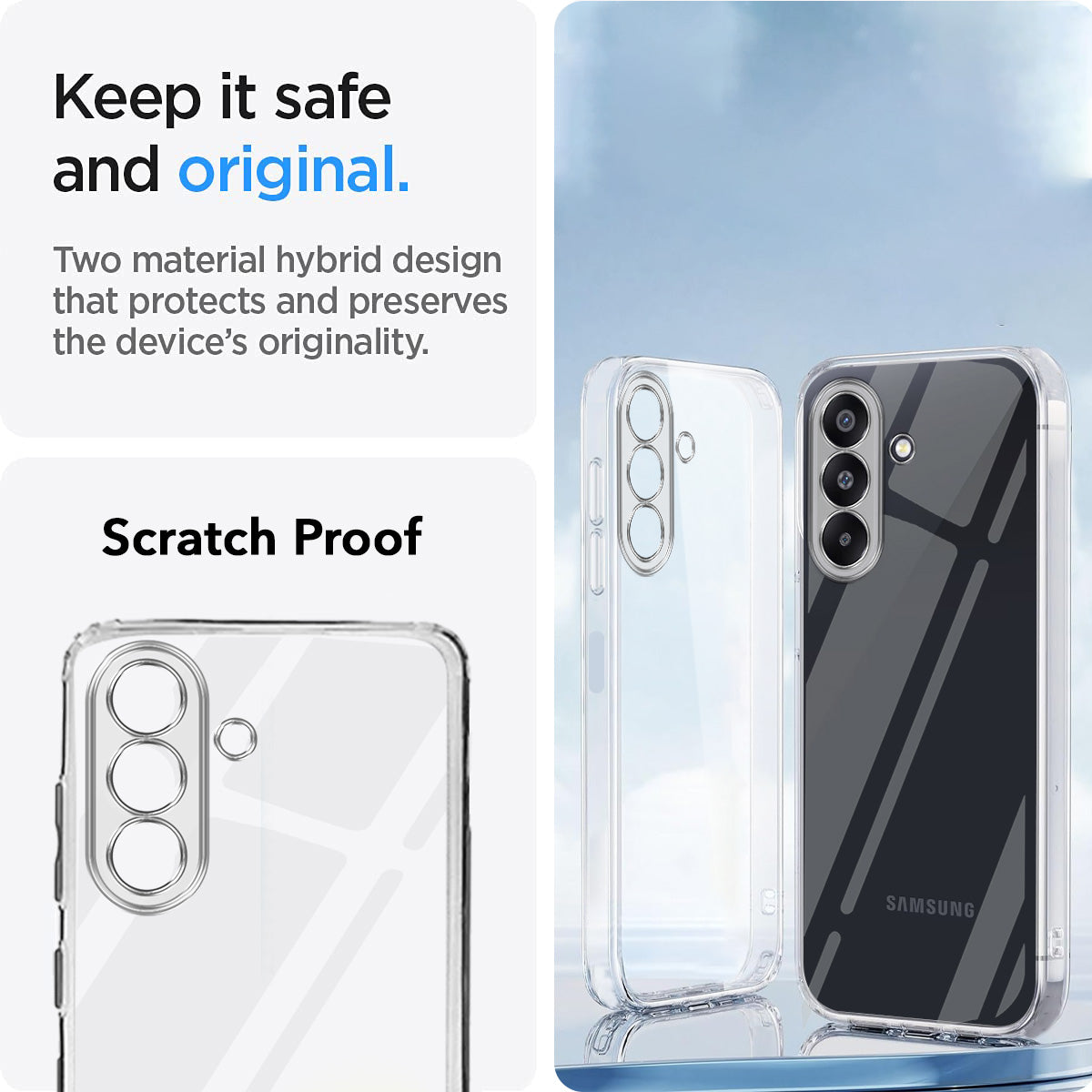 For Samsung Galaxy F70 Pro 5G Back Cover Case Silicone (Clear Shockproof Case with Camera Protection | Soft and Flexible | Transparent)
