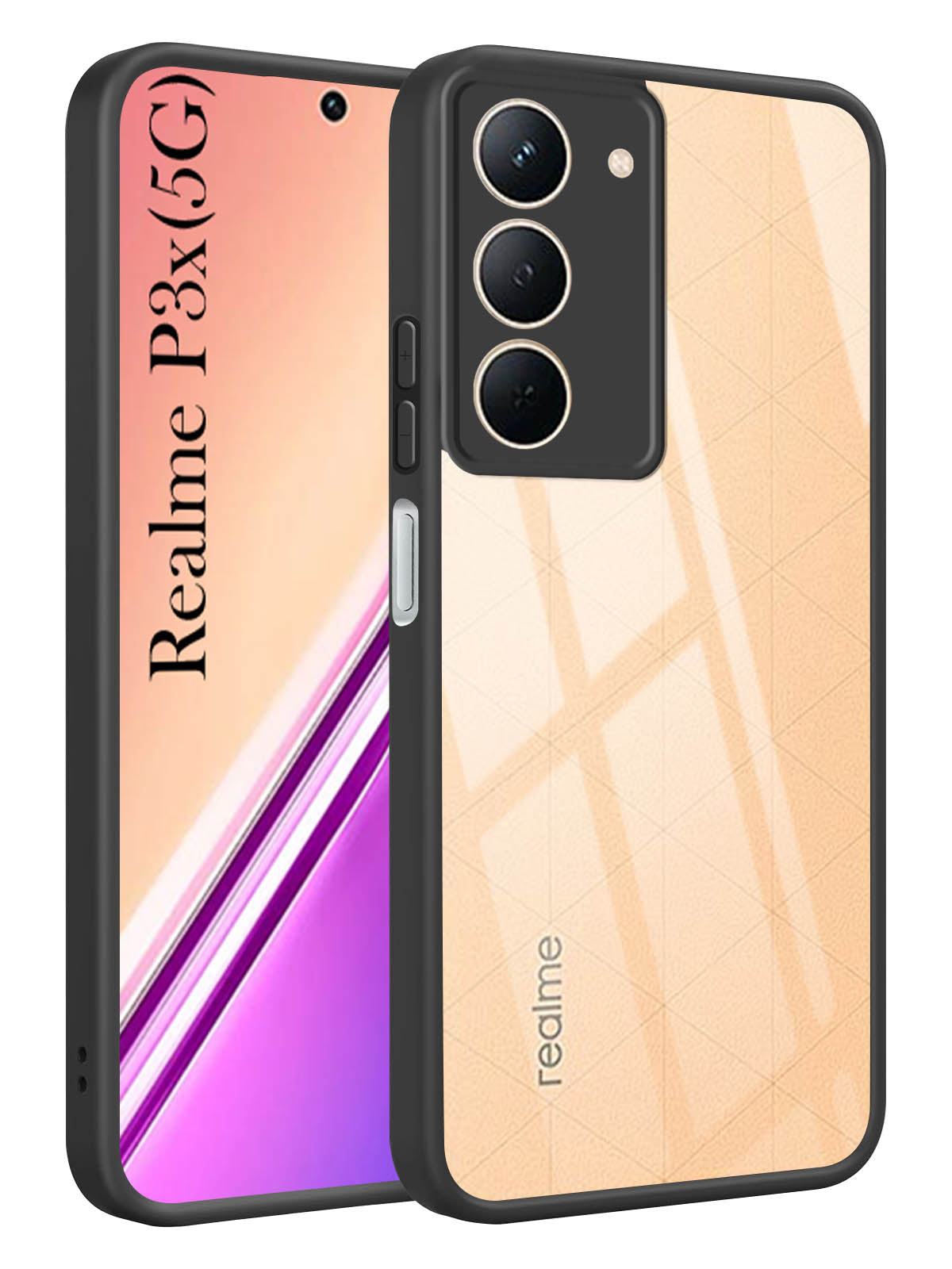 For Realme P3x Back Cover Case (Lifetime Anti Yellow | Anti Scratch | Crystal Clear Shockproof)