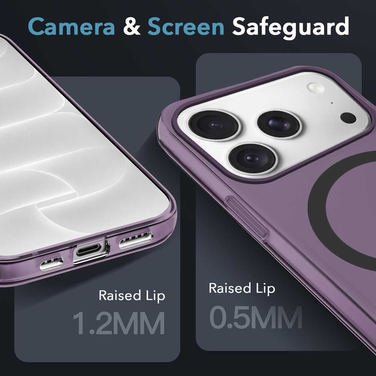 For Apple iPhone 18 Pro Back Cover Case (Frosted Matte Feel | MagSafe Compatible Wireless Charging)