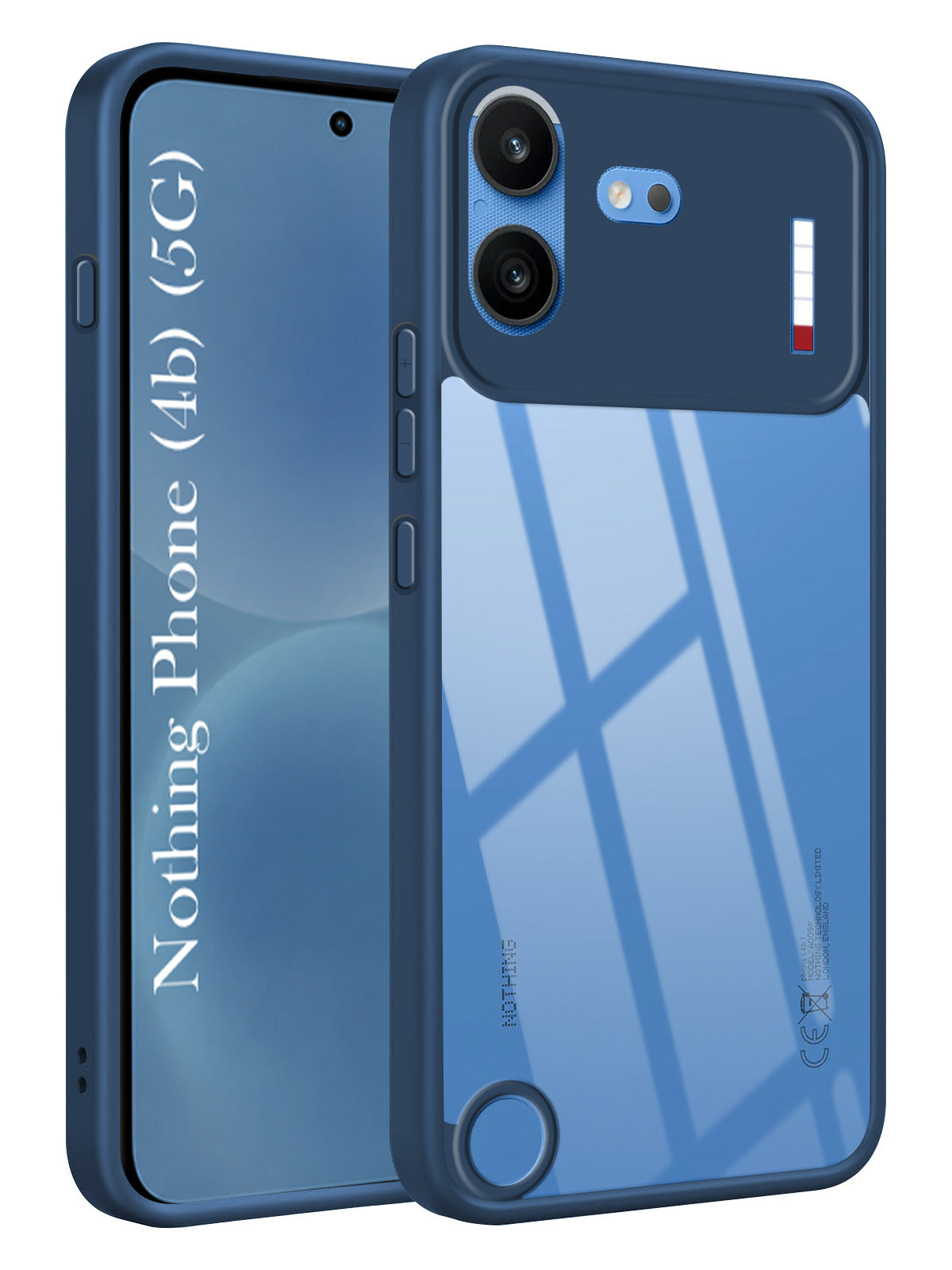 For Nothing Phone 4B 5G Back Cover Case Ultra-Hybrid (Lifetime Anti Yellow | Anti Scratch | Crystal Clear Shockproof)