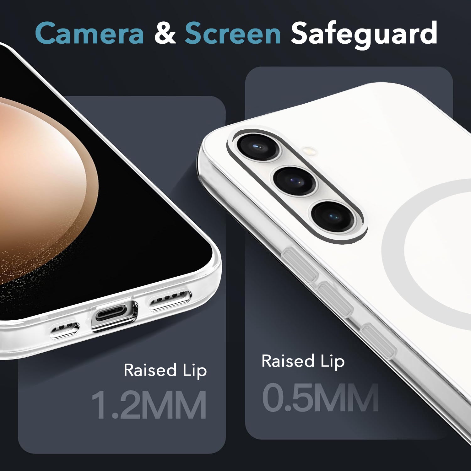 For Samsung Galaxy S23 FE 5G Back Cover Case (Frosted Matte Feel | MagSafe Compatible Wireless Charging | Polycarbonate Material)
