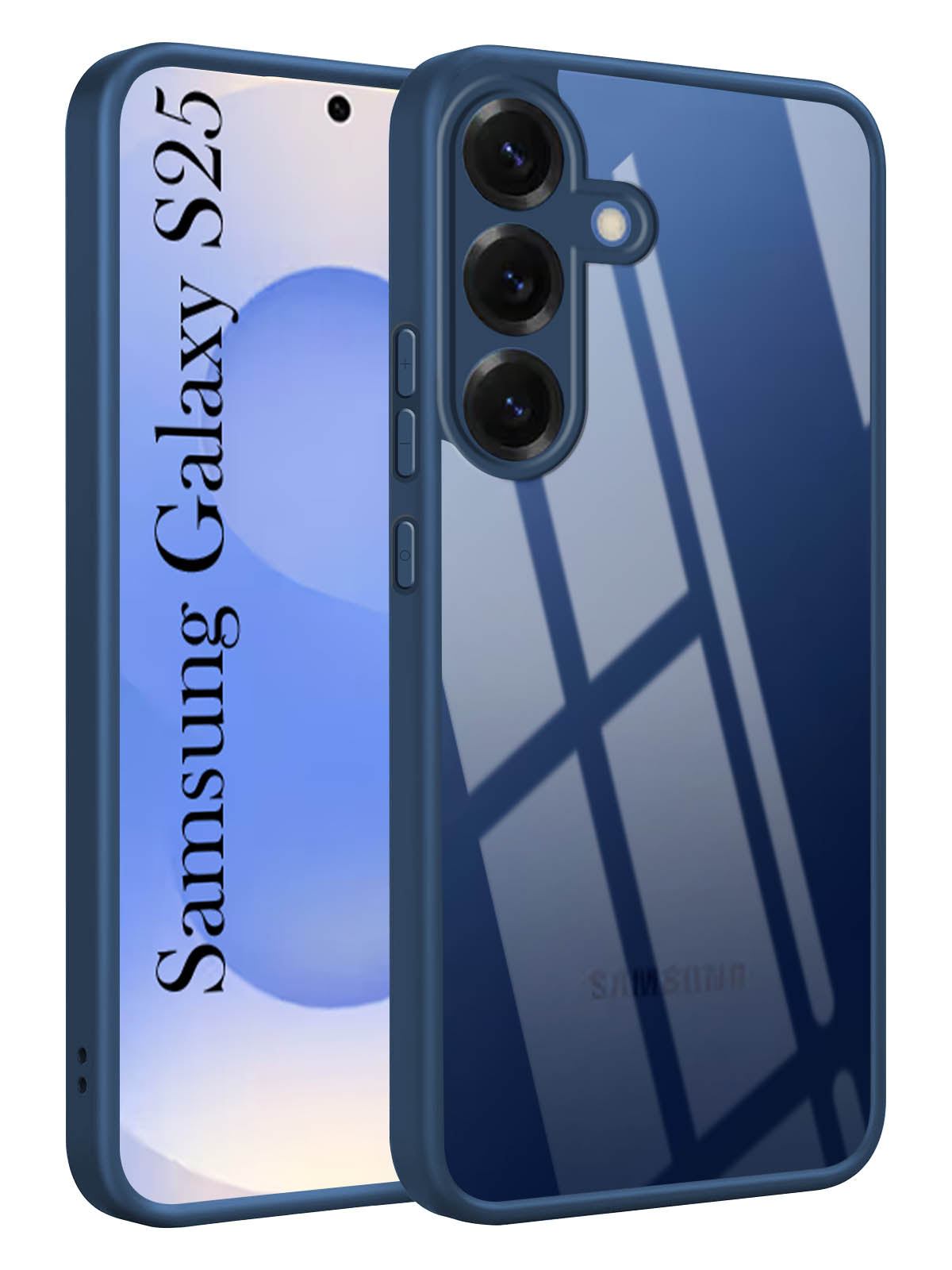 For Samsung Galaxy S25 Back Cover Case (Lifetime Anti Yellow | Anti Scratch | Crystal Clear Shockproof)